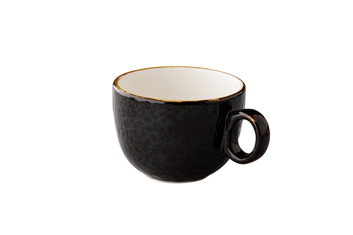 Kaffeetasse stapelbar (braun) 10 x 7,5 cm, 350ml