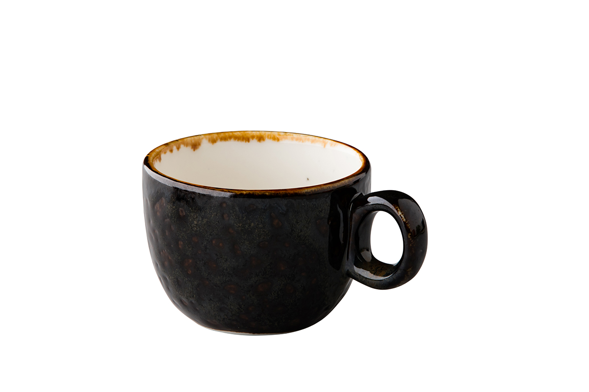Kaffeetasse stapelbar  (braun)7,5 x 6 cm, 160ml