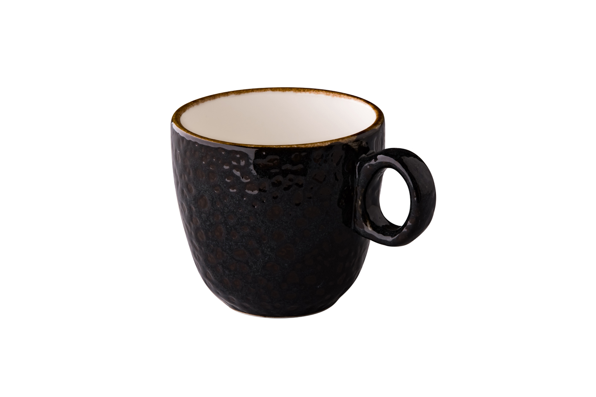 Kaffeebecher 300 ml stapelbar (braun) - Jersey