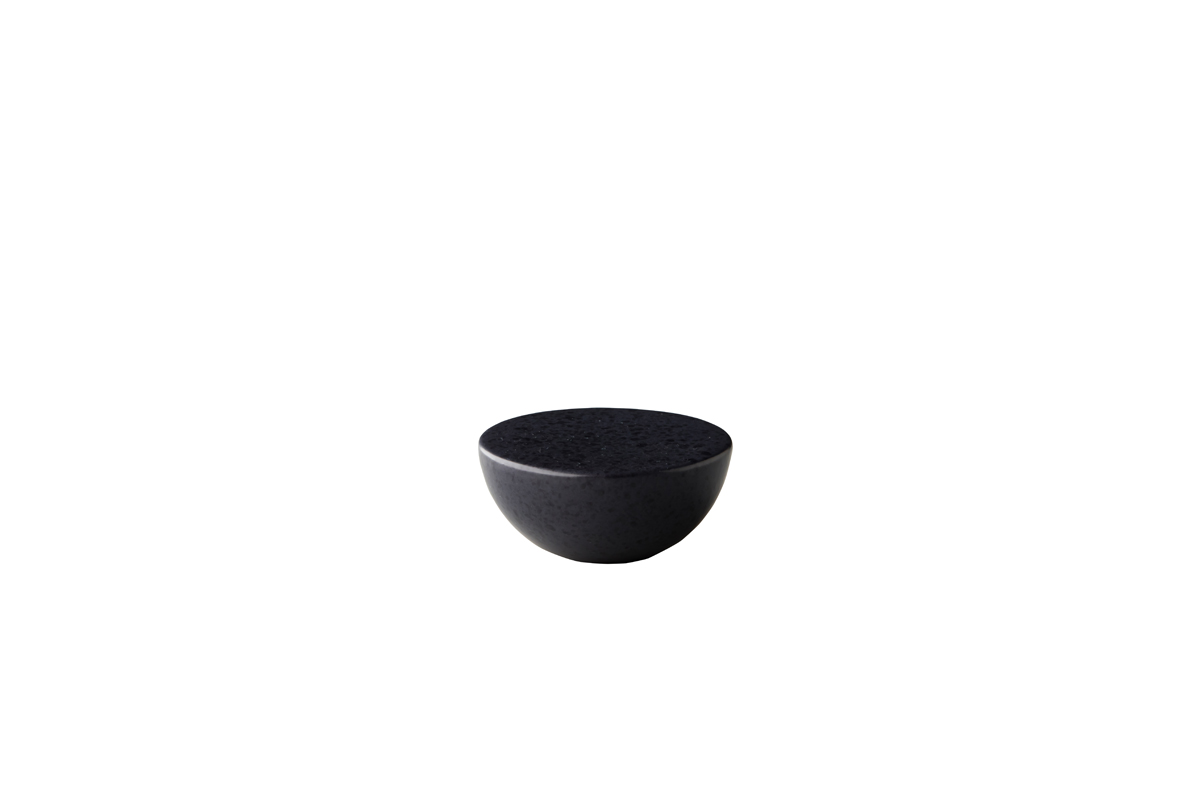 halbe Bowl M schwarz 8,5x4 cm - ShApes