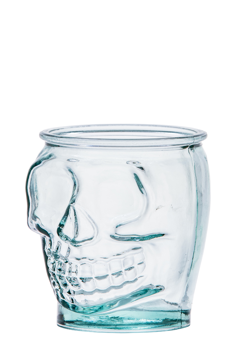 Happy Skull Cocktailglas 10x9,8cm 400ml - Cocktail