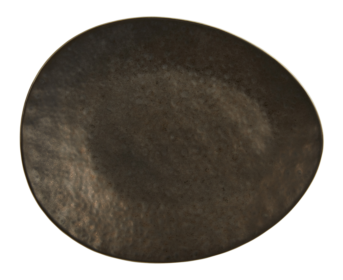 Teller oval 35x28,5cm - Aztec