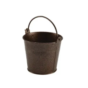 Serviereimer galv. 10x8,8cm kupfer