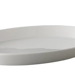 Teller oval mit erhöh. Rand 23,4x15,4cm - Presid