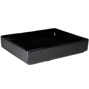 Porzellanschale GN 1/2 (schwarz) 32.1 x 26.2 x 6.5 cm