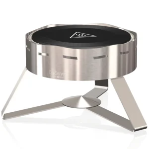 EcoServe rund - Edelstahl - groß 37x25 cm