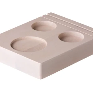 Menükartenst. weiß m. 3 Aussp. 18,5x15cm - Menük