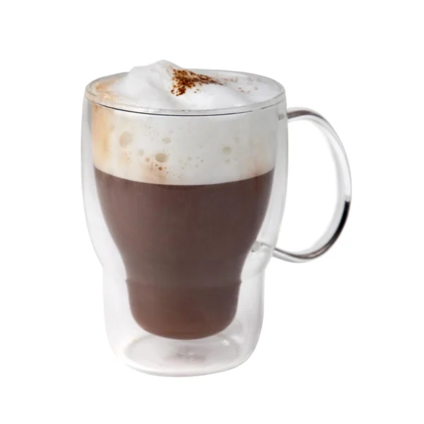 Kaffee-/Teeglas doppelw. 8,5x12cm 400ml - CP