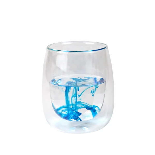 Kaffee-/Teeglas doppelw. o. H. 6,5x9,5cm 200ml -CP