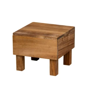 Servierblock hoch Akazienholz 18x18x15cm - Buffet