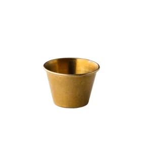 Ramekin gold 6,2x4,3cm 80ml - Edelstahl