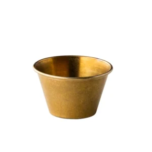 Ramekin gold 8,2x5cm 150ml - Edelstahl