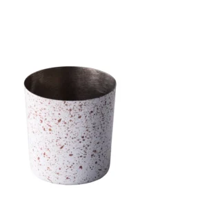 Servierbecher 8,5x8,5cm 420ml (golden speckler)