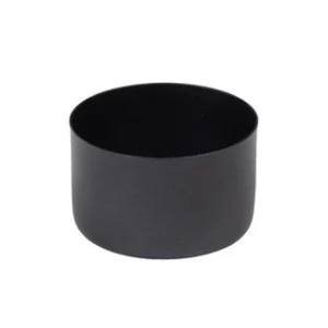 Schale 9x5,2cm (schwarz) - Edelstahl