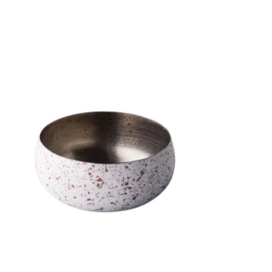 Schale 10x5cm (golden speckle), 350ml