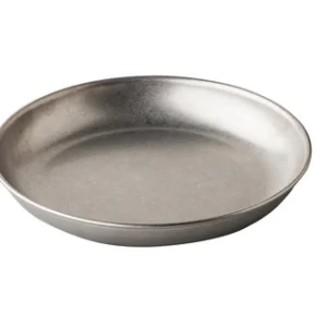 Teller flach coupe 20cm - Vintage Edelstahl