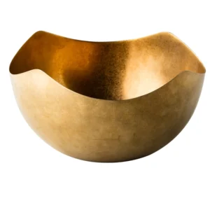 Schale 26x15cm (gold), 4,8L - Vintage Edelstahl