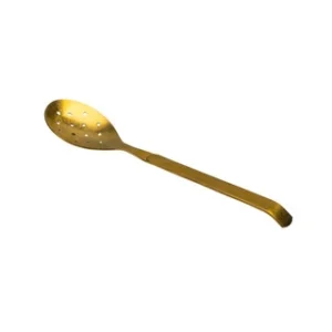 Servierlöffel perforiert 30cm (vintage gold)