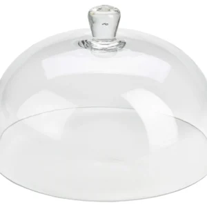 Glasglocke für Tortenplatte 29,8x19cm - Buffet