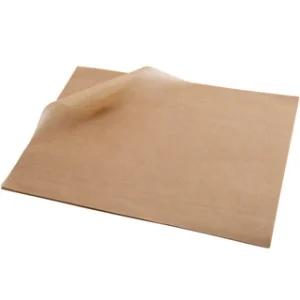 Wachspapier unbedruckt 25 x 20 cm (braun) 500 Stk