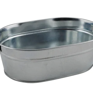 Servierschale oval m.Gr. silber 23x15x7cm - Galva