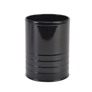 Stahlbecher galvanis. sw 11x14,5cm 1,3l -Menagen