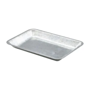 Serviertablett 20x14x2cm - Galvanisert