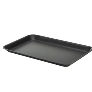 Serviertablett schwarz 31,5x21,5x2cm - Galvanisert