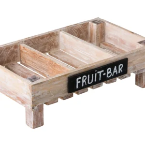 Kiste Mango. (3 Fä.) stapelb. mit Tafel 50x30x15cm