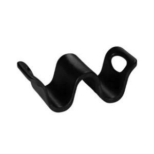 Snackwelle/Taco-Halter schwarz 12x5,5x4cm