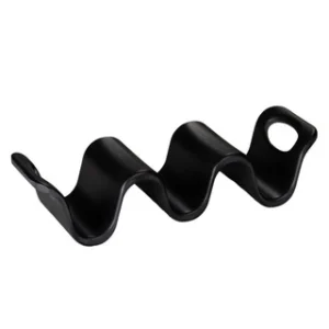 Snackwelle/Taco-Halter schwarz 17x5,5x4cm