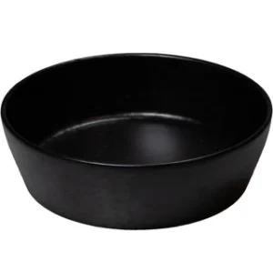 Schale rund schwarz 17,9x5,3cm