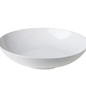 Servierschale rund groß weiß 60x15cm - Melamin