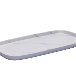 Teller rechteckig 36,9x18cm (marmor)