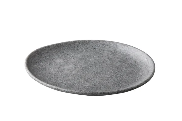 Teller flach coupe 26,5 cm - Pebble Grey - Melamin