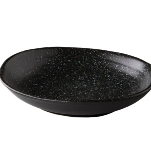 Teller tief schwarz/blau 24cm - Chameleon