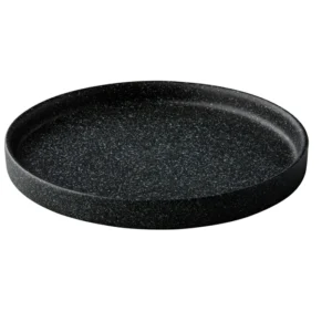 Teller mit hohem Rand schwarz/blau 22cm - Bristol