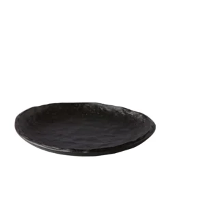 Teller flach schwarz 16cm - Oyster