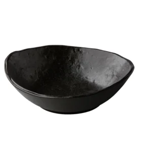 Schale schwarz 18x5,5cm - Oyster