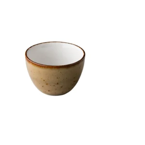Schale hoch reaktiv sand stapelbar 10,5x7cm - Sand