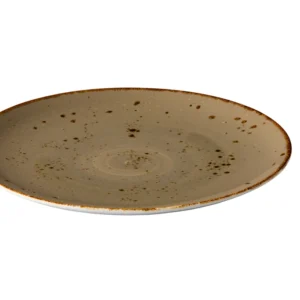 Teller flach coupe reaktiv sand 22,7cm - Sand