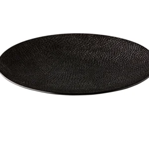 Teller flach coupe schwarz 27,5cm - Honeycomb