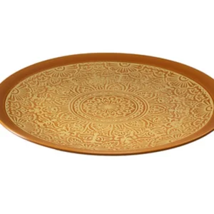 Teller flach coupe (ocker) 35cm - Barcelona