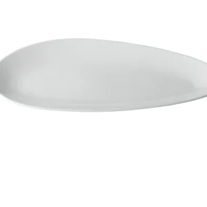 Teller flach länglich 41x20cm - Cloud