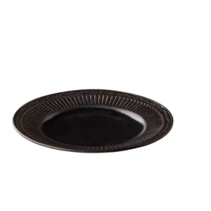 Teller tief Fahne (schwarz) 22cm - DUSK