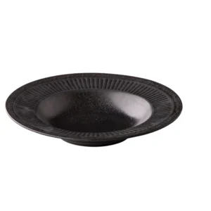 Teller tief Fahne (schwarz) 24cm - DUSK
