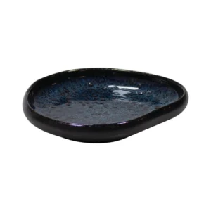 Teller m. erh. Rand organisch - 20,8x20cm - Sakura