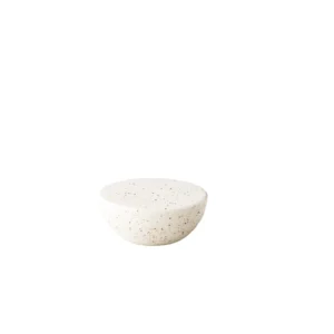 halbe Bowl M weiß 8,5x4 cm - ShApes