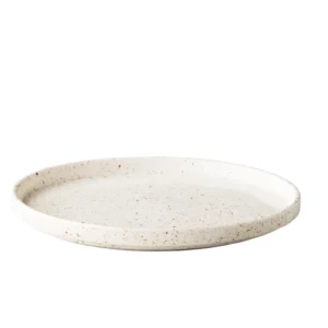 Teller mit erhöhtem Rand stapelbar weiß 25,4 cm - ShApes