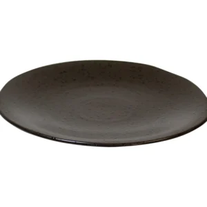 Teller flach coupe 31,5cm - Black Speckle